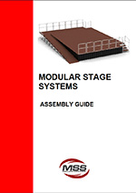 how to assemble the modular stage system